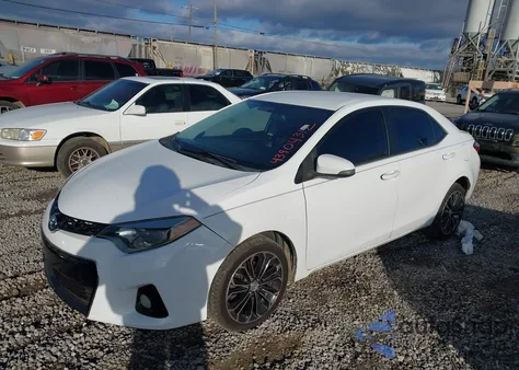 2016 Toyota Corolla S Plus from USA, damaged, VIN 2T1BURHE8GC565517